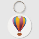 Search for hot air balloon key rings Colourful