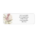 Search for art birthday party return address labels Floral