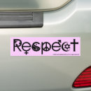 Search for respect bumper stickers Coexist
