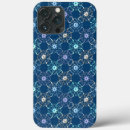 Search for snowflakes pattern iphone cases Blue