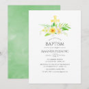 Search for jungle christening invitations Watercolor