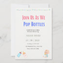 Search for popping bottles invitations Shower
