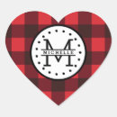 Search for girly monogram stickers Red