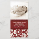 Search for red white damask cards Floral