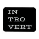 Search for introverted magnets Typography
