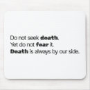 Search for fear mousepads Inspirational