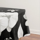 Search for black and white tablecloths Unique