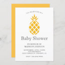 Search for yellow pineapple invitations Beach