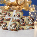 Search for beagle wrapping paper Cute