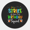 Search for bowling league stickers Bowler