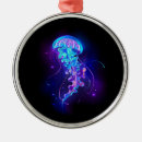 Search for jellyfish christmas tree decorations Purple