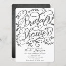 Search for chalk bridal shower invitations Retro
