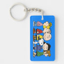 Search for paper rectangular key rings Charlie brown