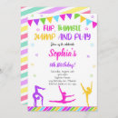 Search for jump birthday invitations Girl