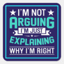 Search for arguing stickers Argument