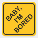 Search for boring stickers Baby on board