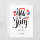 Search for us independence day invitations Fireworks