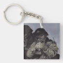 Search for policeman square key rings Military