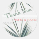 Search for green tree wedding stickers Beach