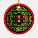 Search for stained glass window christmas tree decorations Red