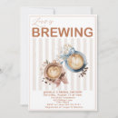 Search for love is brewing invitations Minimalist