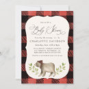 Search for lumberjack baby boy shower invitations It's a boy