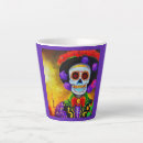Search for day dead mugs Dia de los muertos
