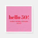 Search for 50th birthday napkins Simple