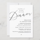 Search for black dinner party invitations Black and white