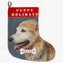Search for pet christmas stockings Red white