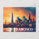 Search for san francisco postcards Sunset