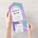 Search for pastel blue wedding invitations Abstract