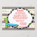 Search for racecar invitations Boy