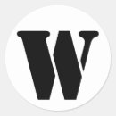 Search for letter w stickers Alphabet