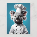 Search for funny chef postcards Animal