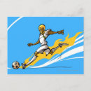 Search for soccer player postcards Agility