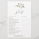 Search for find the guest bridal shower games Botanical