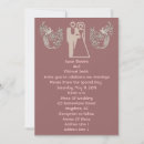 Search for bride and groom wedding invitations Silhouette