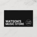 Search for music promotion business cards Musicians