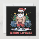Search for merry fitness christmas cards Santa