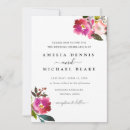 Search for spring floral wedding invitations Peony