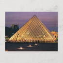 Search for louvre museum postcards Pyramid