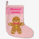Search for gingerbread man christmas stockings Xmas