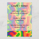 Search for psychedelic wedding invitations Abstract