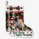 Search for dog christmas stockings Red and green