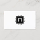 Search for computer business cards Technician