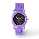 Search for polka dot pattern watches Black and white
