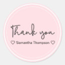 Search for name thank you stickers Minimalist