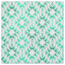 Search for teal geometric fabric Green