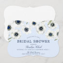 Search for anemone wedding invitations Blue